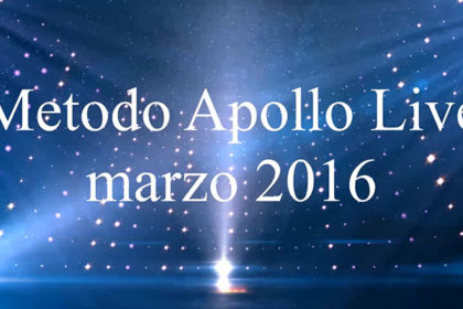 Metodo Apollo Live - marzo 2016